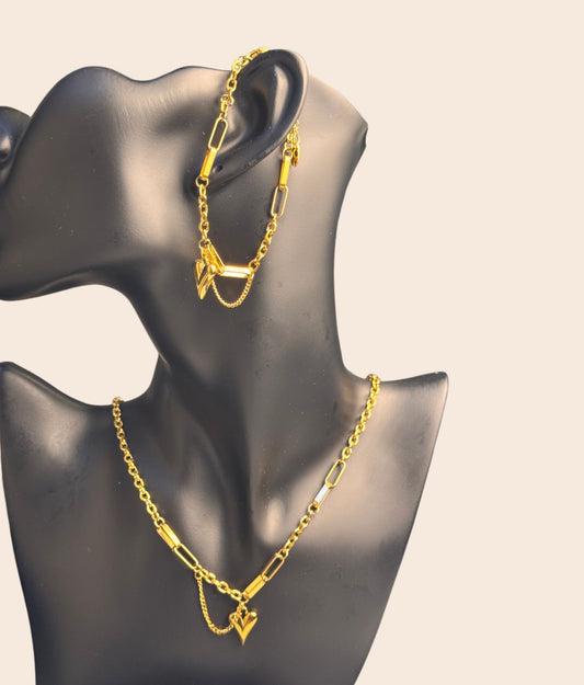 Heart Inspired Jewelry Set