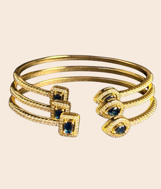 3 Set Blue Bangle